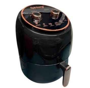 Аерофритюрниця Rainberg RB-2318 &mdash; 8.5 л, 3800 Вт, електрична безмасляна з антипригарним покриттям Чорна RB 2318 Black фото