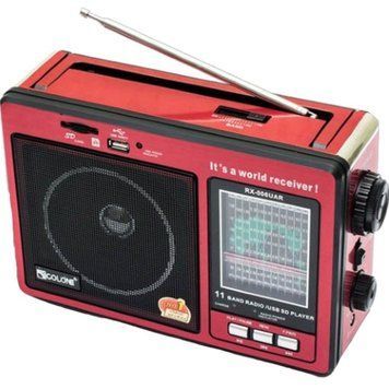 Радіоприймач Golon RX-006 AM/SW/FM від мережі та батарейок MP3/WMA USB/microCD RX 006 фото