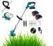 Акумуляторний садовий тример коса для трави з 2 акумуляторами 48V 3000 mAh Garden Trimmer 3294 3294_And фото 1