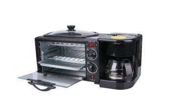 Електрична піч для випічки з кавоваркою та сковородою 3в1 RAF R 5308 1050 Вт R 5308 фото