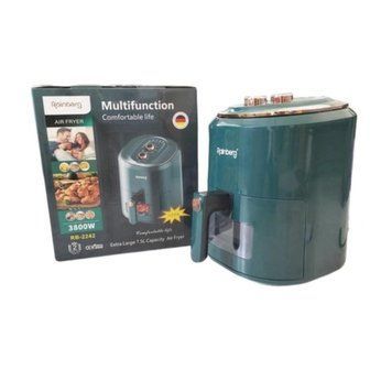 Повітряна фритюрниця Rainberg RB 2242 3800 Вт 6 л RB 2242 Green фото